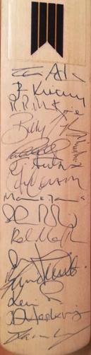 Sussex-cricket-memorabilia-signed-newberry-mini-bat-chris-adams-autograph-kirtley-lewry-yardy-ambrose-cottey-signatures-