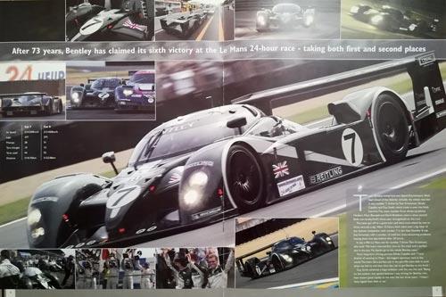 Team-Bentley-2003-Le-Mans-Special-magazine-booklet-associates-edition-history-driver-profiles-car-specifications