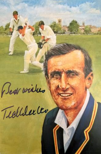 Ted-Dexter-autograph-signed-Sussex-cricket-memorabilia-England-signed-Edward-captain-Cavaliers-Lords-Taverners-Fifty-Greatest-book