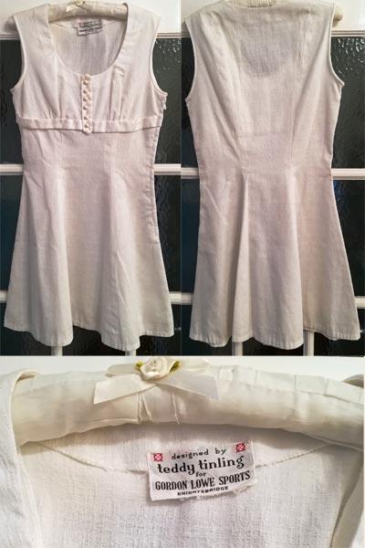 Teddy-Tinling-designer-tennis-dress-gordon-lowe-sports-memorabilia-wimbledon-haute-couture-fashion-white-vintage