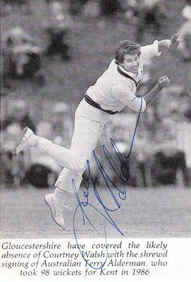 Terry-Alderman-autograph-signed-Australia-cricket-memorabilia-Ashes-fast-bowler-kent-gloiucs-ccc