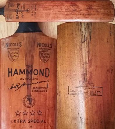 The-Hammond-autograph-Gray-Nicolls-cricket-bat-extre-special-wally-walter-signature-full-size-vintage-willow-robertsbridge