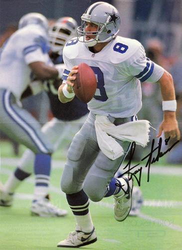 Troy-Aikman-signed-Dallas-Cowboys-NFL-memorabilia-american-football-Super-Bowl-autograph-QB