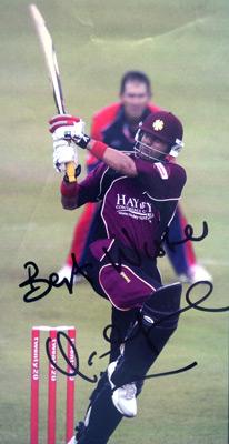 USMAN-AFZAAL-autograph-signed-Northants-cricket-memorabilia-England-test-match-batsman-northamptonshire-worcs-ccc-signature-pakistan