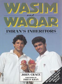 WASIM AKRAM & WAQAR YOUNIS Signed book: 