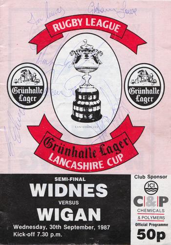 Wigan-Warriors-memorabilia-Wigan-rugby-league-memorabilia-shaun-edwards-autograph-graham-lowe-autograph-signed-Rugby-memorabilia-Lancashire-Cup-1987