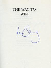 WILL CARLING (Harelquins, England & British Lions) signed copy of