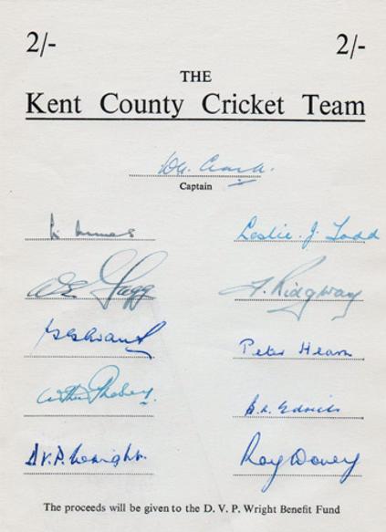 kent-cricket-memorabilia-dvp-doug-wright-1950-benefit-season-autograph-team-sheet-kccc-les-ames-godfrey-evans-arthur-fagg-bill-edrich-ridgway-phebey-dovey-todd